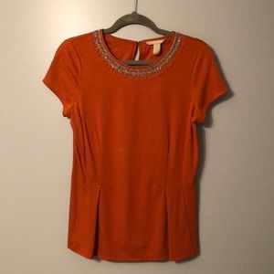 Banana Republic peplum top